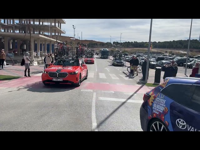 Stage 4 start of the Volta Valencia 2026. La Nucia. 