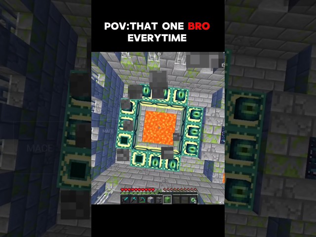 That One Bro Everytime 🤓 #minecraft #minecraftmemes