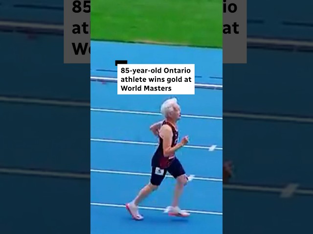 85-year-old Ontario athlete wins gold at World Masters