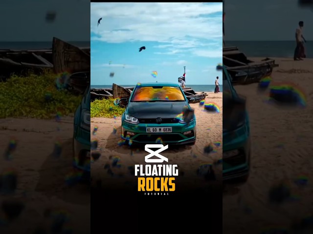 How I Create Floting Rocks Effects in Capcut Tutorial 🤯🔥 #edit #capcut #tutorial