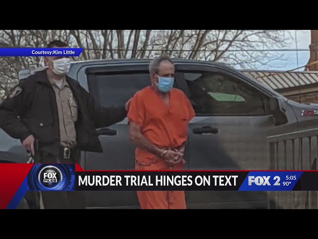 Cryptic ‘help me’ message at center of murder retrial