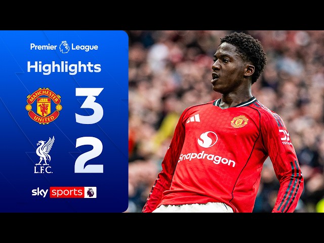 Mainoo winner in THRILLER at Old Trafford! 🔥 | Man Utd 3-2 Liverpool | Premier League Highlights
