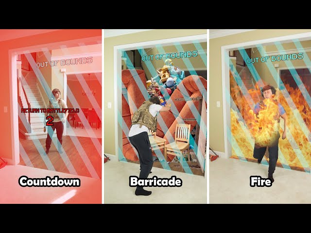Different ways games stop you from going out of bounds (parts 1-6)