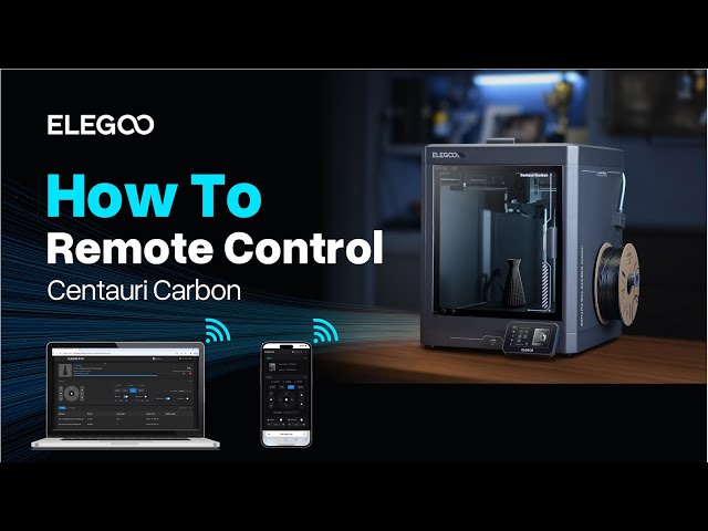 How to Remote Control | Centauri Carbon