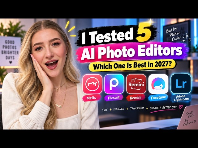 I Tested 5 AI Photo Editors | Which One Is Best in 2027?