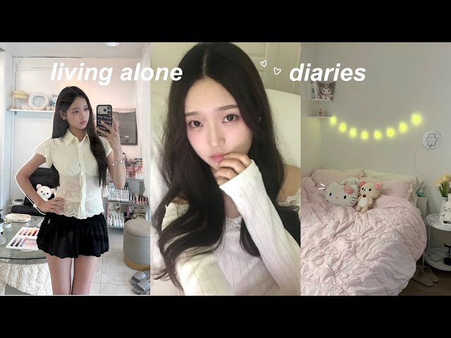 LIVING ALONE DIARIES🍥: decorating & cleaning my apartment, wisdom teeth surgery, cooking & cute haul