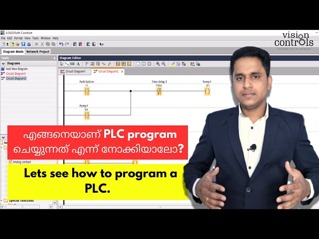 PLC Programming Tutorial for Beginners|PLC Programming വീട്ടിലിരുന്ന്  പഠിക്കാം#automation #plc