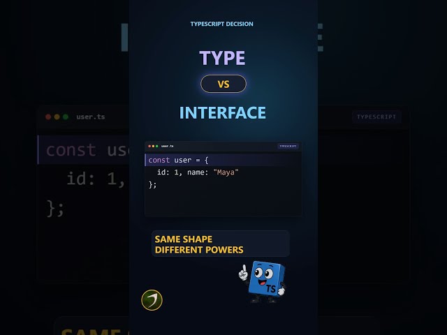 TypeScript: Stop Debating Type vs Interface! 🛑