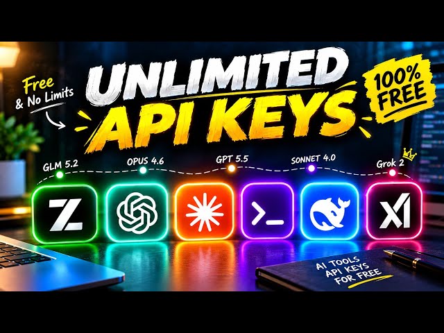 FREE AI API KEYS! 🤯 Get FREE AI API KEY | GPT, Claude & More (2026)