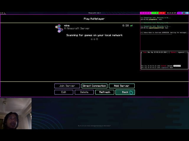 Gentoo Linux (Minecraft, InfranetSMP Chatting) #gentoo #minecraft #infranetsmp #linuxgaming