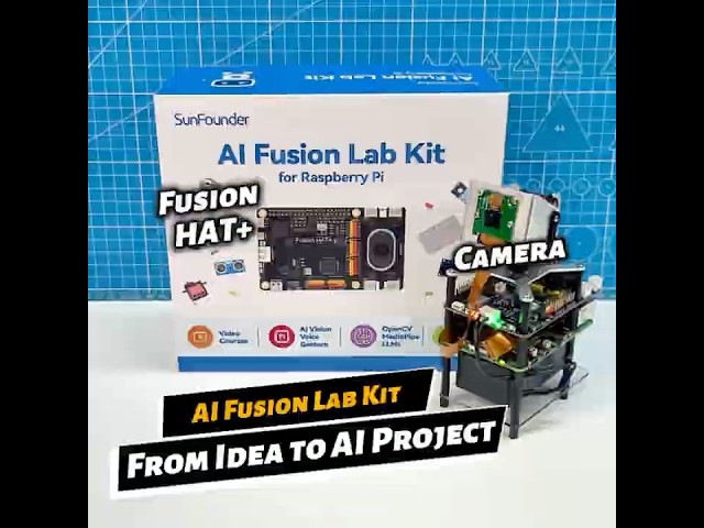Build Your First Raspberry Pi AI Project! | AI Fusion Lab Kit#raspberrypi #aiproject #computervision
