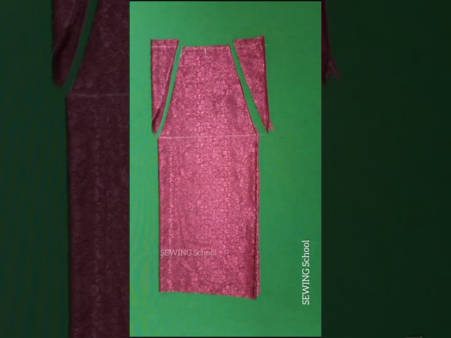 💥How to sew the easiest skirt/fits all sizes #shortvideo #short #shorts