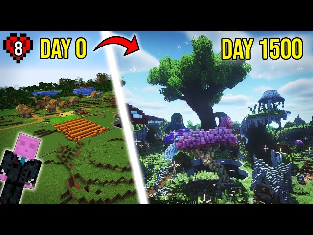 I Spent 1500 Days In Minecraft Hardcore