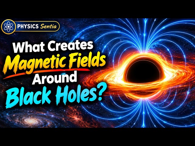 What Creates Magnetic Fields Around Black Holes?