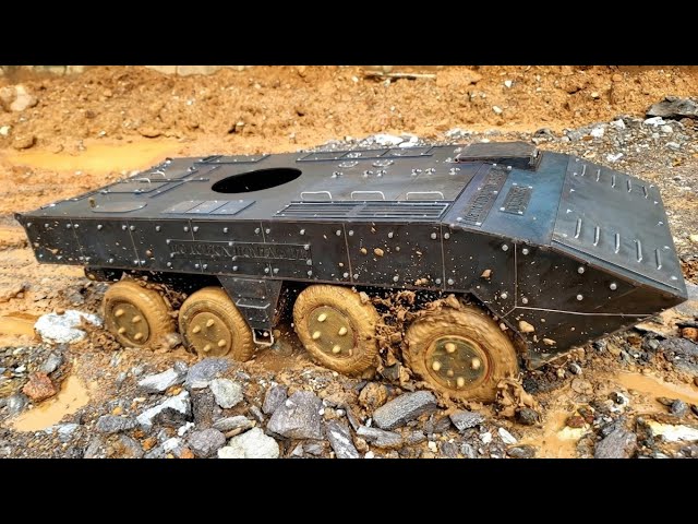 homemade Armored vehicle 8x8, part 7 |rc action homemade