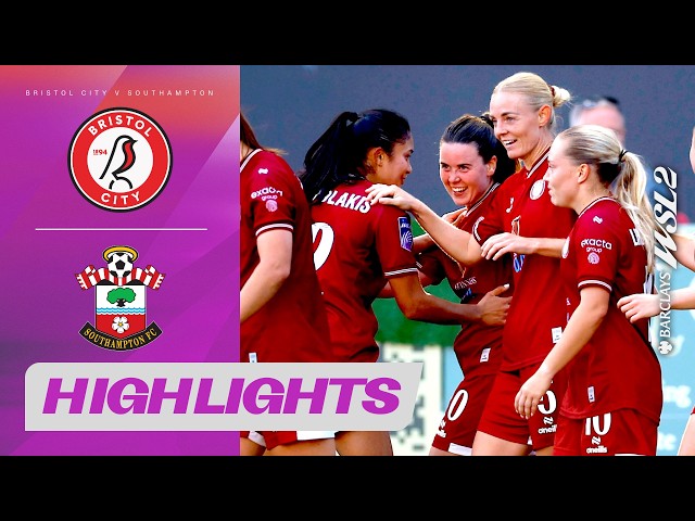 Robins End Saints’ Unbeaten Run! | Bristol City v Southampton Highlights | Barclays WSL2 26/27