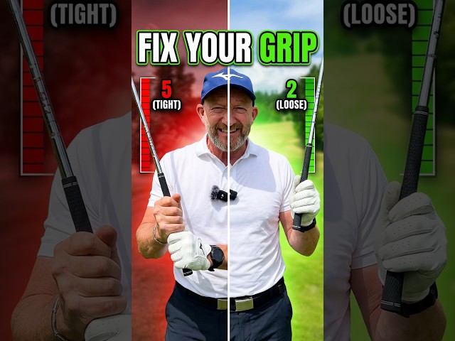 Control Your Grip Pressure - Change Your Golf Swing #golftips #golf