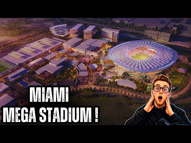Inter Miami's $1.3 Billion MEGA Stadium!