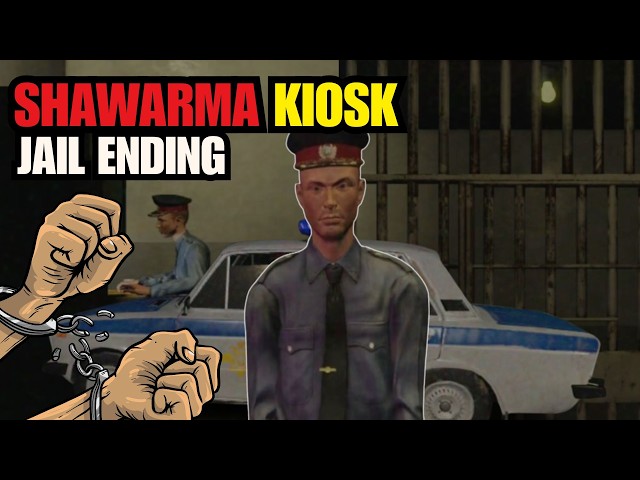JAIL ENDING in SCARY SHAWARMA KIOSK 🌯👮 GUIDE [ROBLOX]