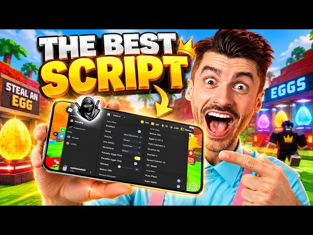 Steal an Egg Script Mobile - Steal an Egg Script NO KEY - Instant Steal, Steal Everything