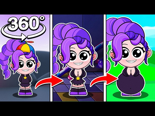 SPRUNKI PREGNANT LILY LOVEBRAIDS And PROTOTYPE React In 360! | Poppy Playtime 5
