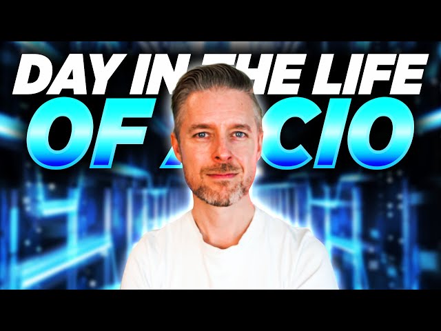 A Day in My Life as a CIO (CIO 101 - It’s Not What You Think)