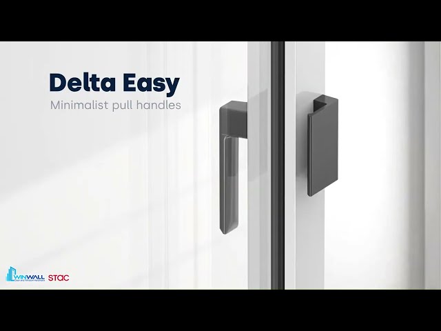 Door & Window Hardware, Delta Easy Series by Winwall - European designed and manufactured.
