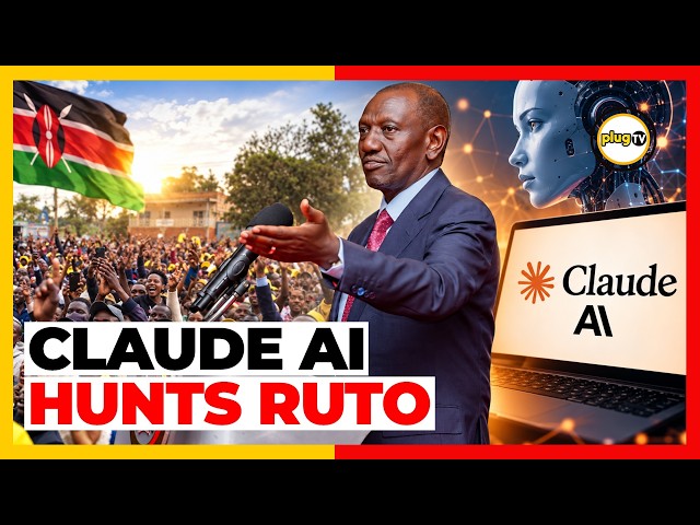RUTO CAUGHT RED-HANDED Anthropic Catches Bot Network lying to Kenyans | Plug tv kenya