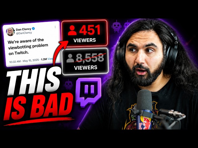 These Are All Viewbots... Twitch Has A HUGE Fake Viewer Problem