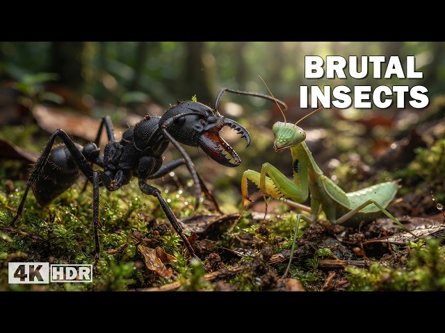 BRUTAL INSECTS | Nature’s Tiny Killers | Nature Animal Documentary