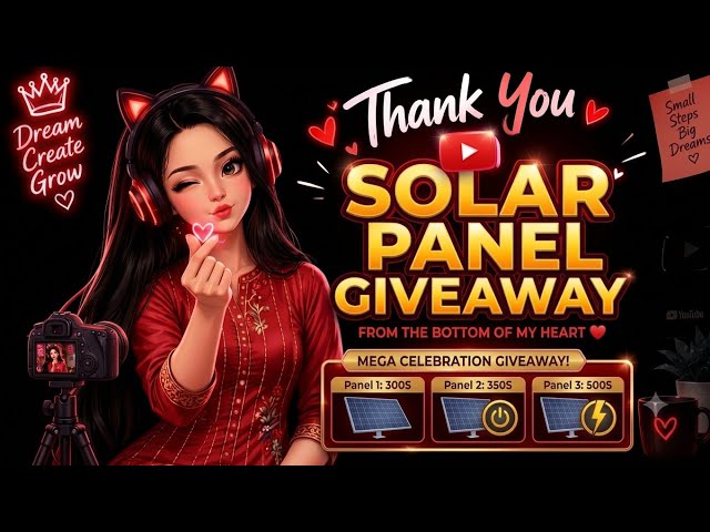 MEGA SOLAR PANEL GIVEAWAY! 🎁☀️ Free Fire Craftland Special Live!