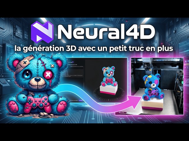 I tested Neural4D: 3D generation by AI, with a feature that others don't have.