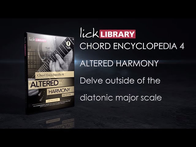Chord Encyclopedia Vol 4 - Altered Harmony - Levi Clay