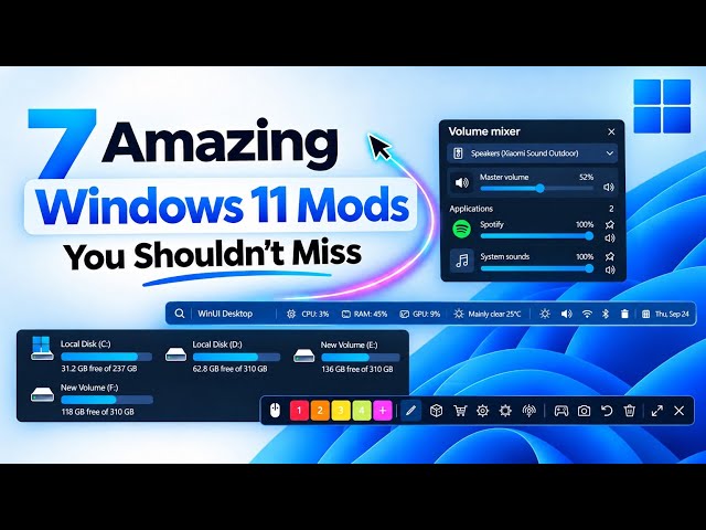 7 Amazing Windows 11 Mods You Shouldn't Miss