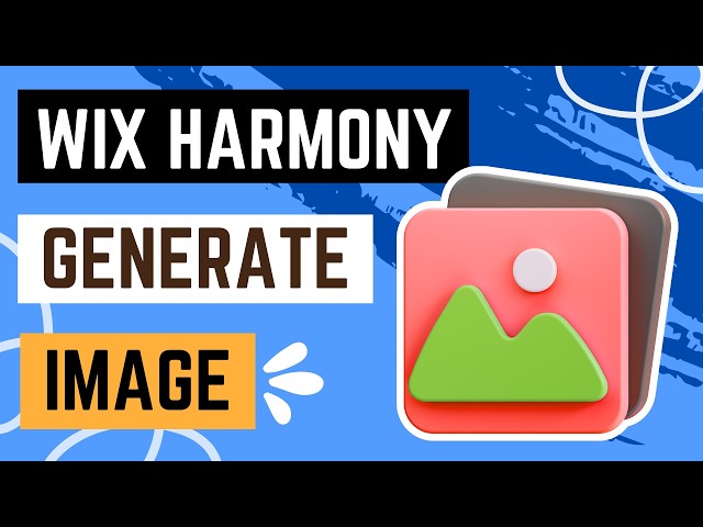 Wix Harmony Blog: How to Generate an Image for Blog Post