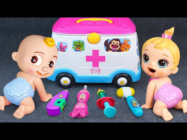 15 Minutes Satisfying Unboxing Doctor Toys & Ambulance Playset | Review Toys