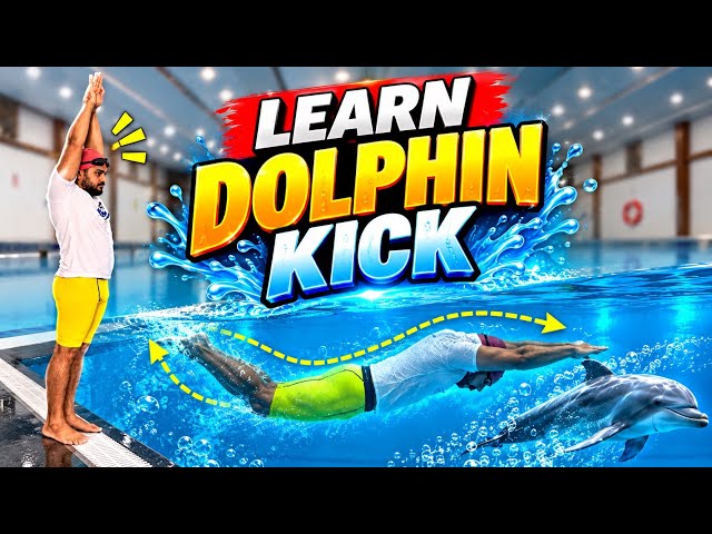Learn Dolphin Kick in Just 5 Minutes! (Beginner Guide) | swim like pro