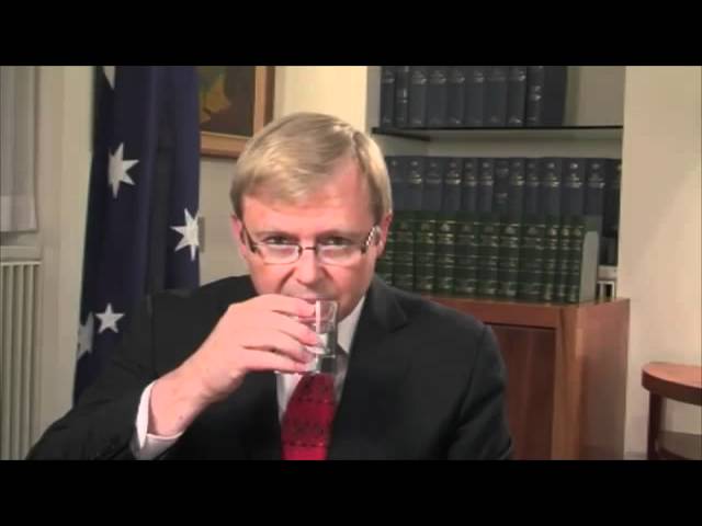 Kevin Rudd Swearing IN 3D