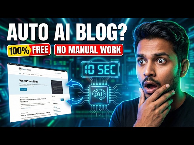 How to Automate Blogs in 10 Seconds? FREE AI Automation 2026