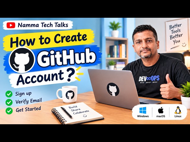How to Create a GitHub Account | Step-by-Step Guide for Beginners