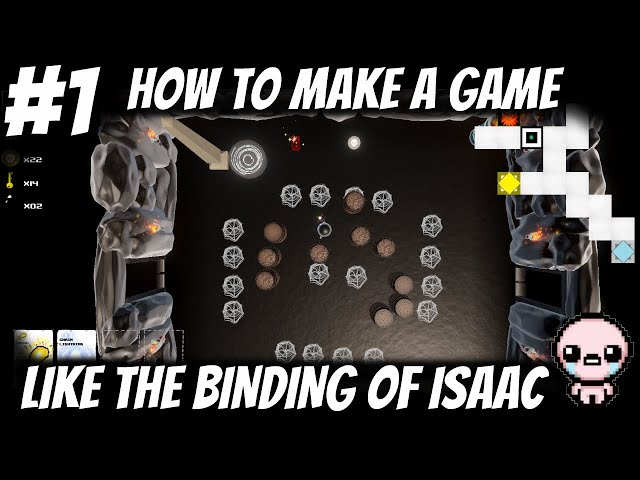 Unity - How to make a game like The Binding Of Isaac (2023) - Part 1 - Setup and Character Movement