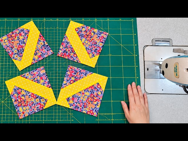 Learn This Beautiful Patchwork Design | Step-by-Step Tutorial for Beginners✂️