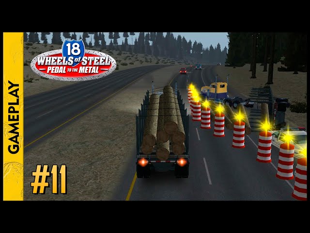 18 WHEELS OF STEEL: Pedal to the Metal (Seattle x Buffalo - CAN)(Gameplay) #11