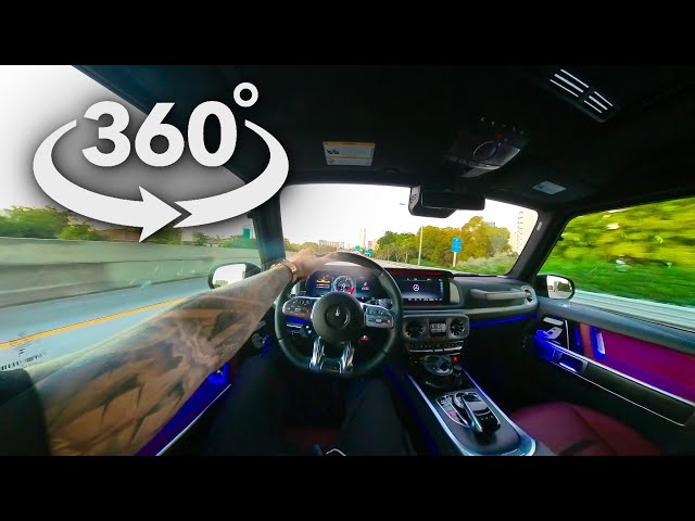 360 VR | POV G Wagon Mercedes-AMG