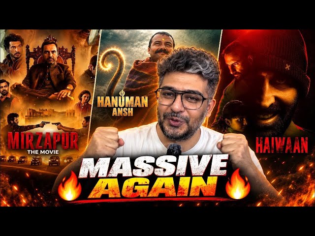 🚀Hanuman Ansh Day 40 Box Office Collection, Haiwaan Day 5 Box Office Collection, Mirzapur The Mov...
