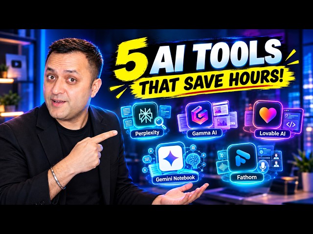 Top 5 AI Tools That Will 10x Your Productivity (2026)