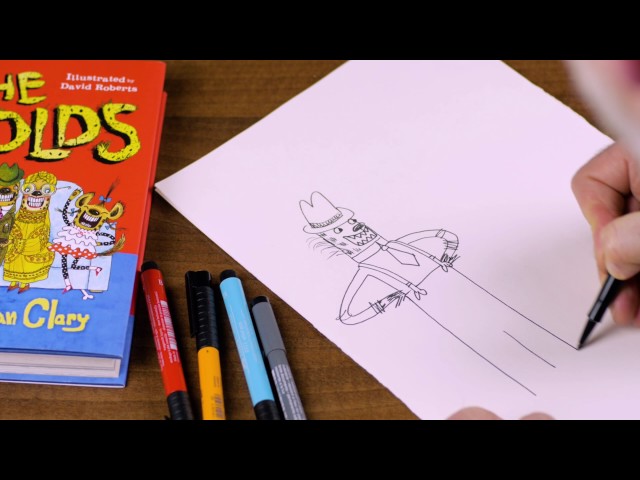 How to draw Mr and Mrs Bold with David Roberts | The Bolds