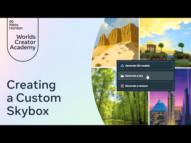Creating a Custom Skybox in the Worlds Desktop Editor ☁️🌈