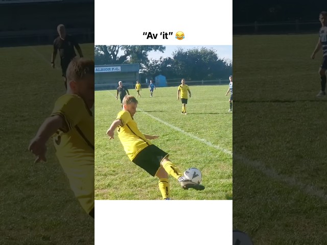 Did he mean it? I guess we’ll never know 😂😂 #SundayLeague