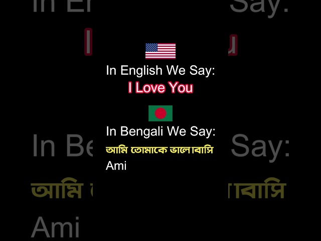 How To Say I Love You In Bengali Like a Pro ❤️